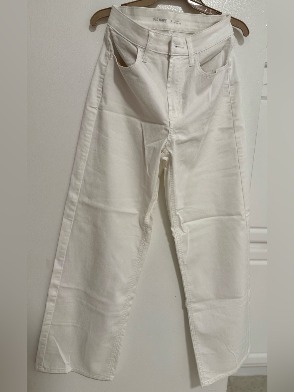 OLD NAVY - High-Rise WOW Wide-Leg Jeans - Size 6